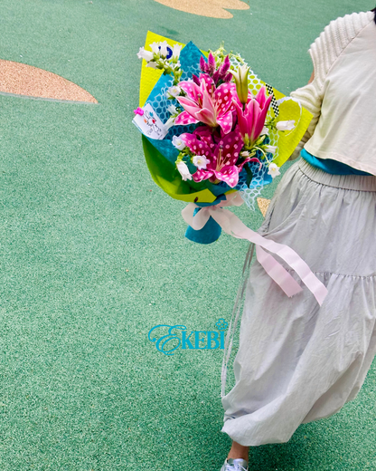 ⋆˚𝜗𝜚˚POLKA DOT EKEBI 𖧷斑點派對